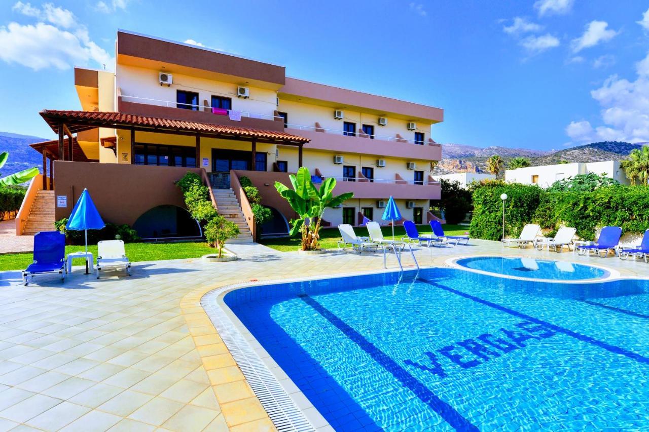 Vergas Hotel Malia Esterno foto