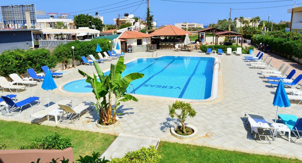 Vergas Hotel Malia Esterno foto