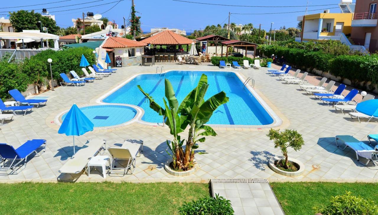 Vergas Hotel Malia Esterno foto
