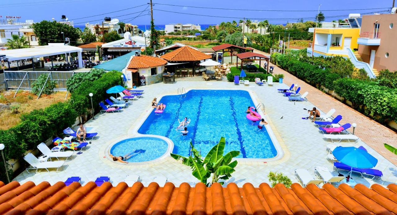 Vergas Hotel Malia Esterno foto
