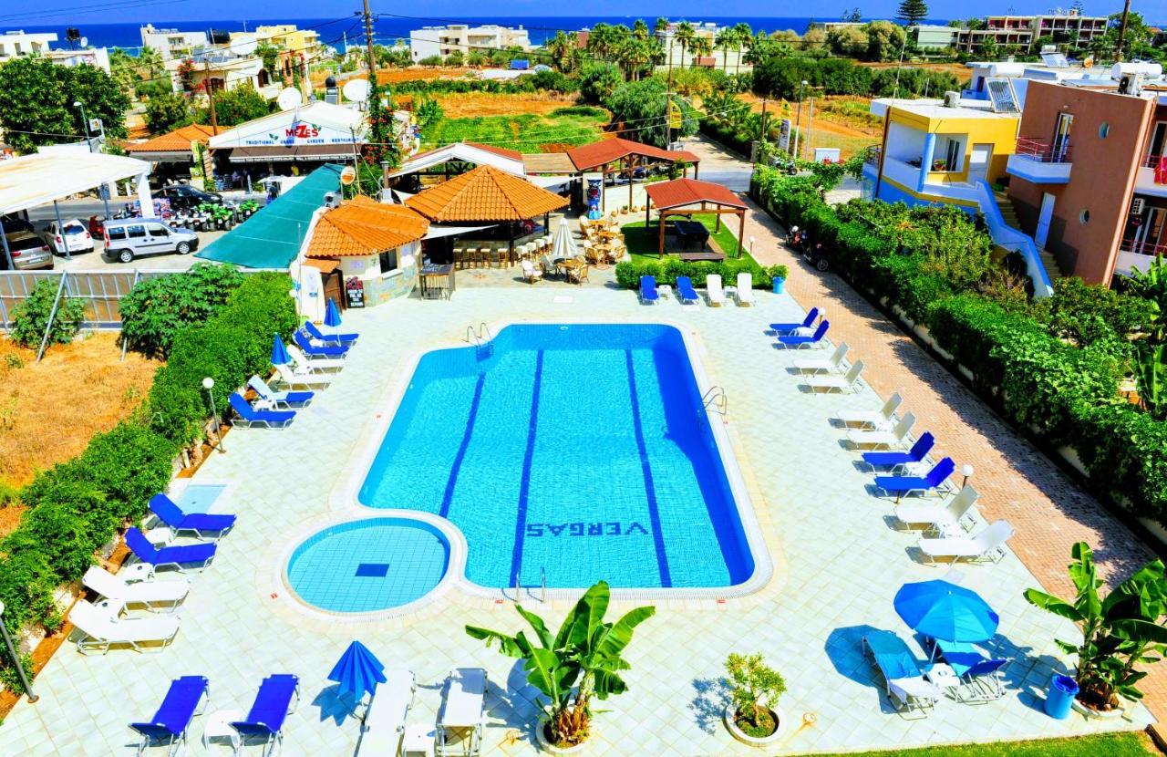 Vergas Hotel Malia Esterno foto