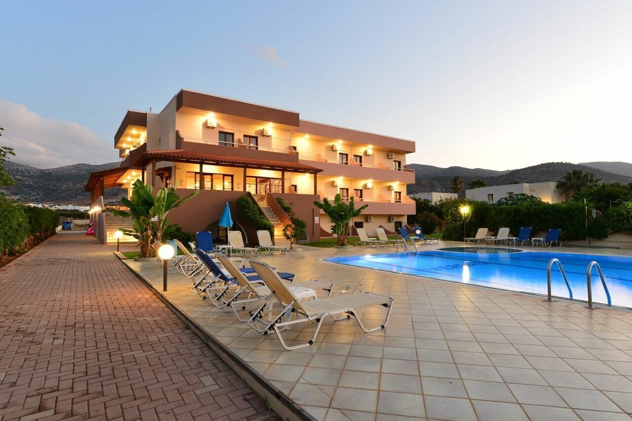 Vergas Hotel Malia Esterno foto